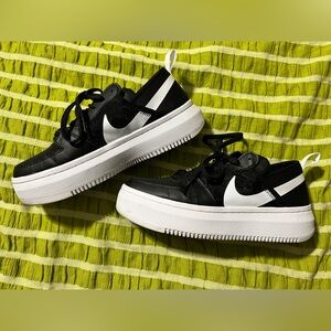 Nike Court Vision Alta platform sneakers